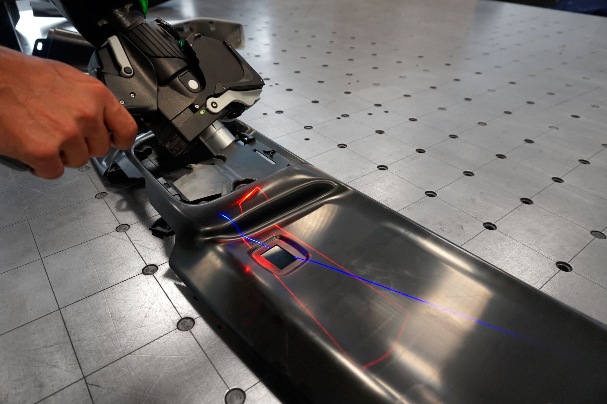 Optische Messung mit Romer Absolute Arm 85