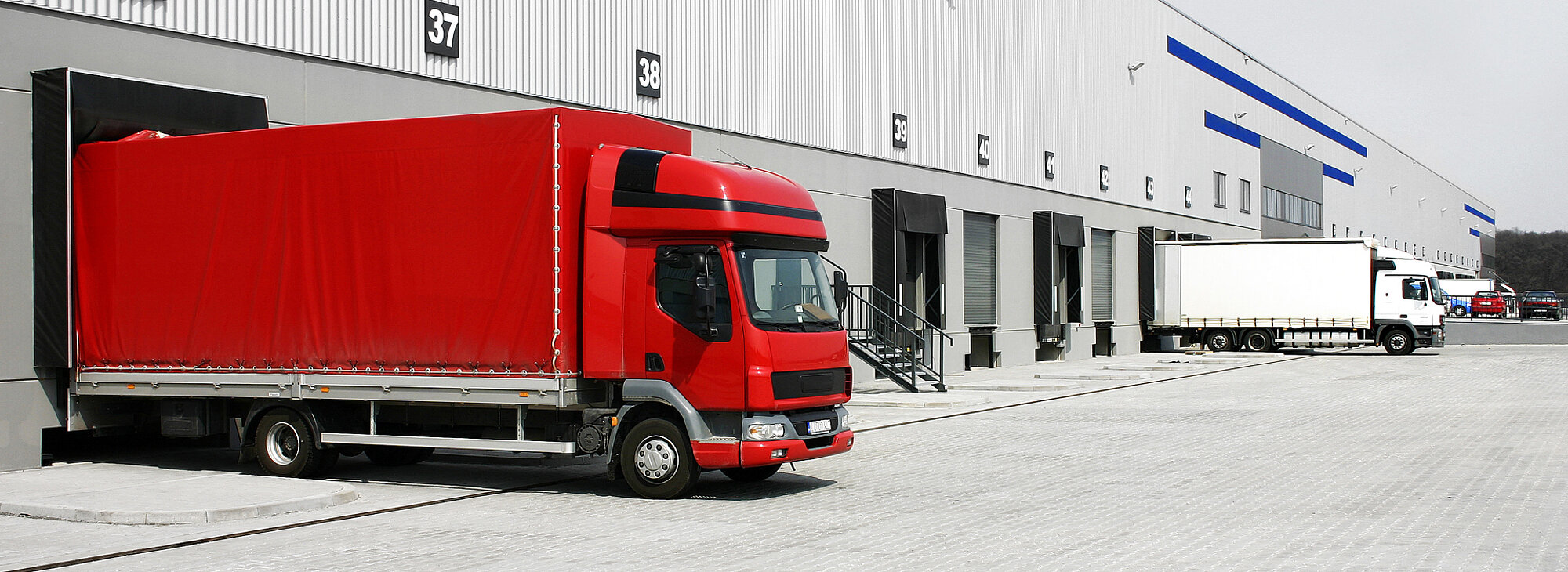 LKW mit Sicherheitssystemen von Axion