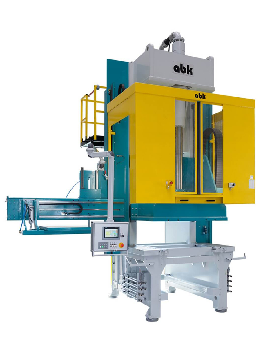 C-Gestell-Entgratpresse