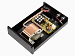 NT-MS, Innenansicht mit R-Kern-Transformator