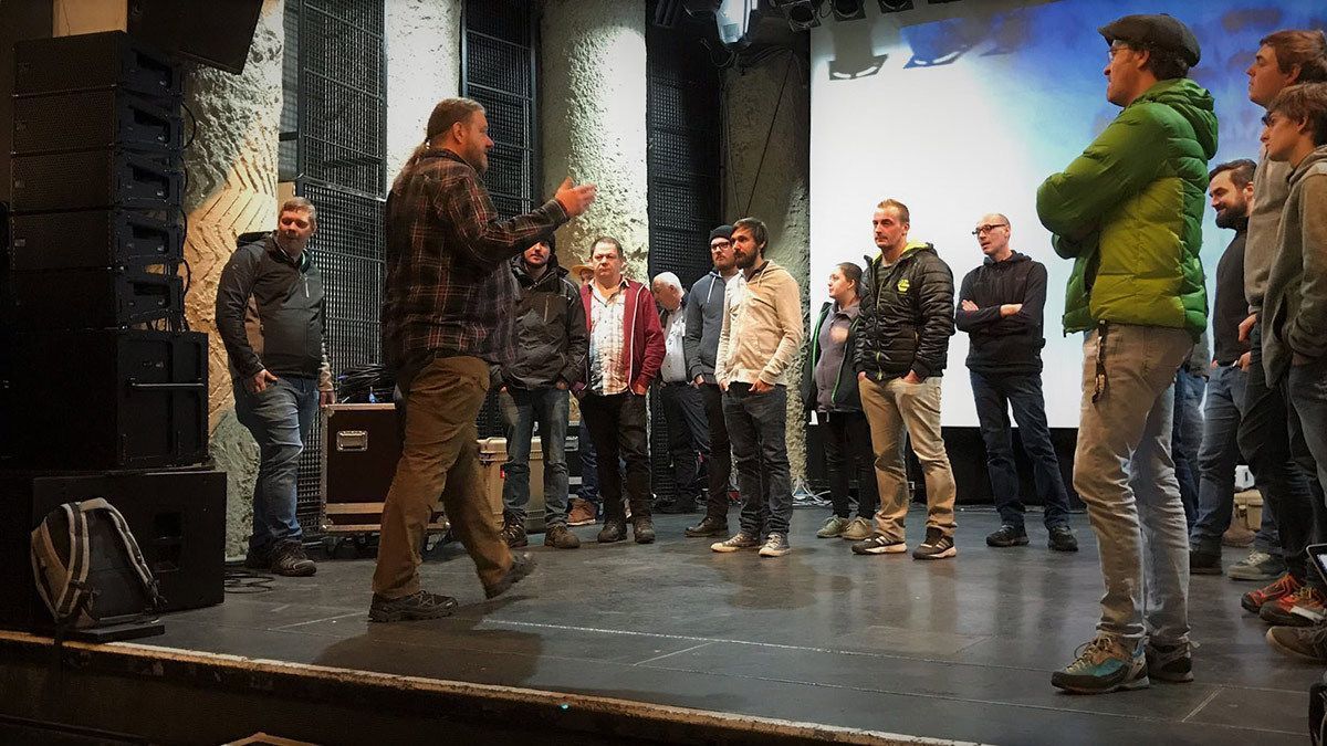 Product presentation in Graz, Austria