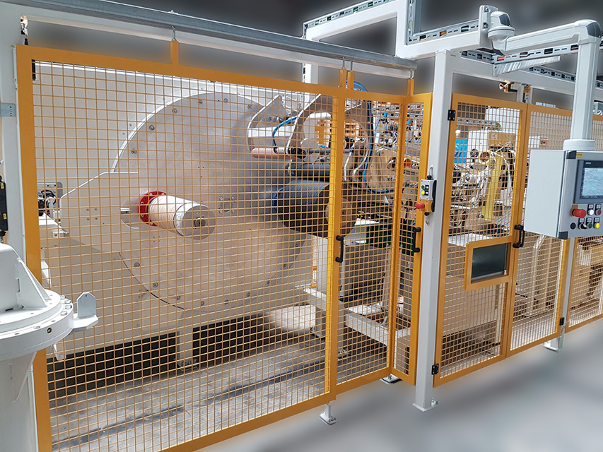 Wendewickler mit automatischem Anlegearm