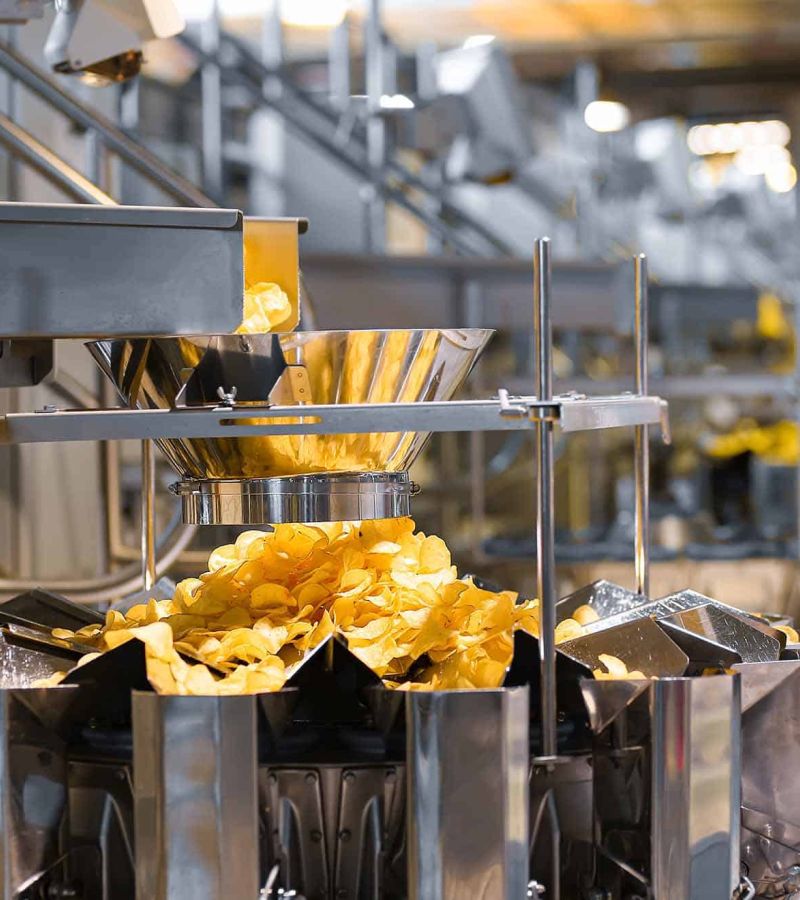 Vakuumfrittierte Chips