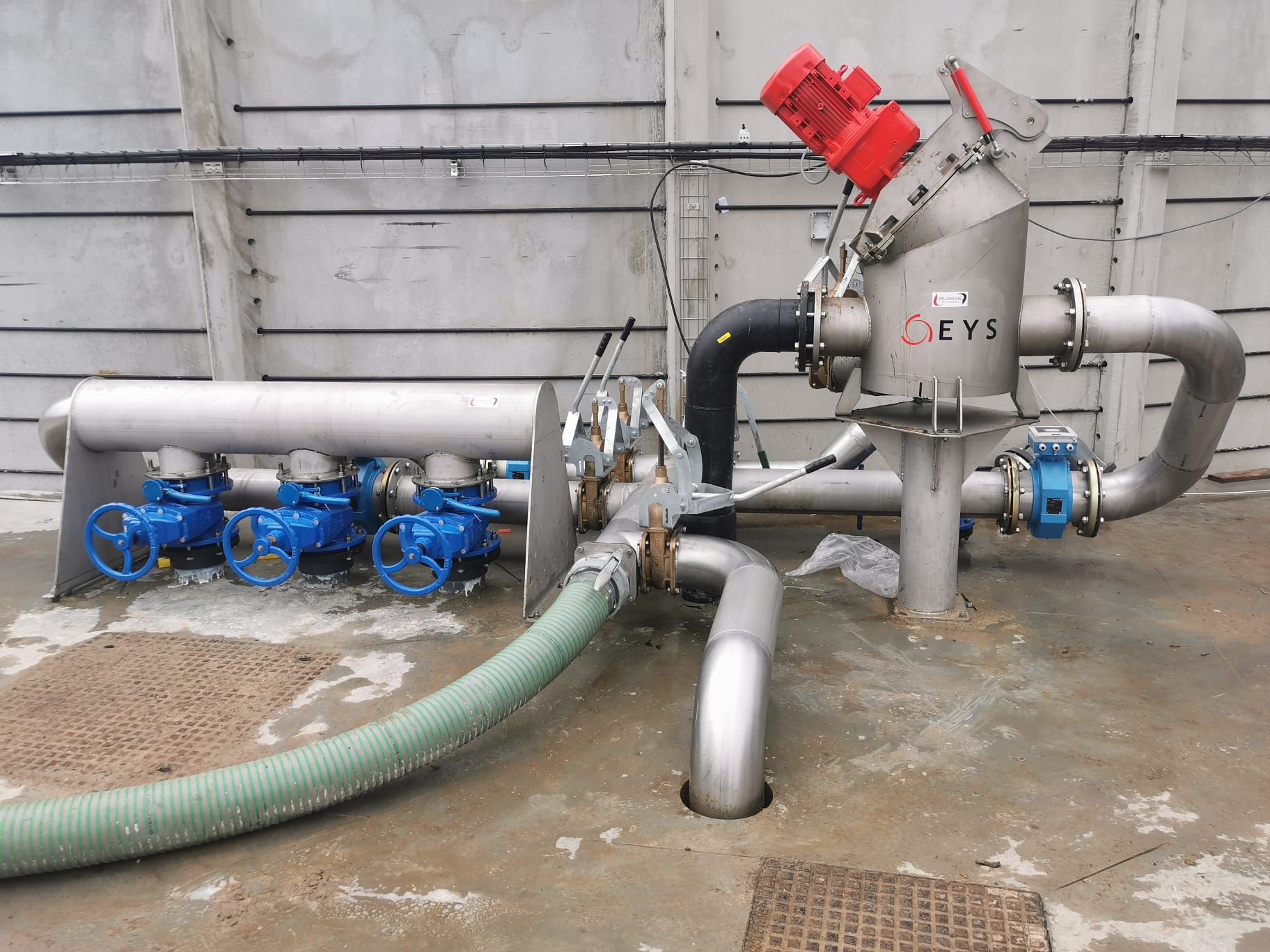 Inline-Macerator