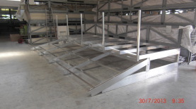 Terrassenüberdachung mit Aluminium-Unterkonstruktion