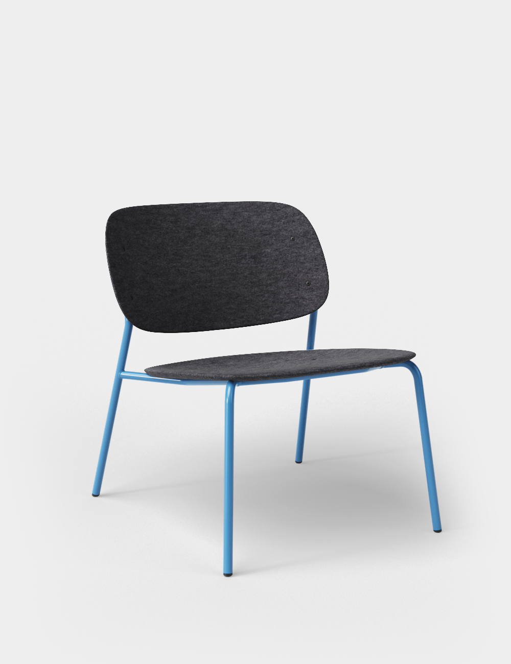 Hale PET Lounge Chair – Sitz und Rückenlehne aus PET-Filz