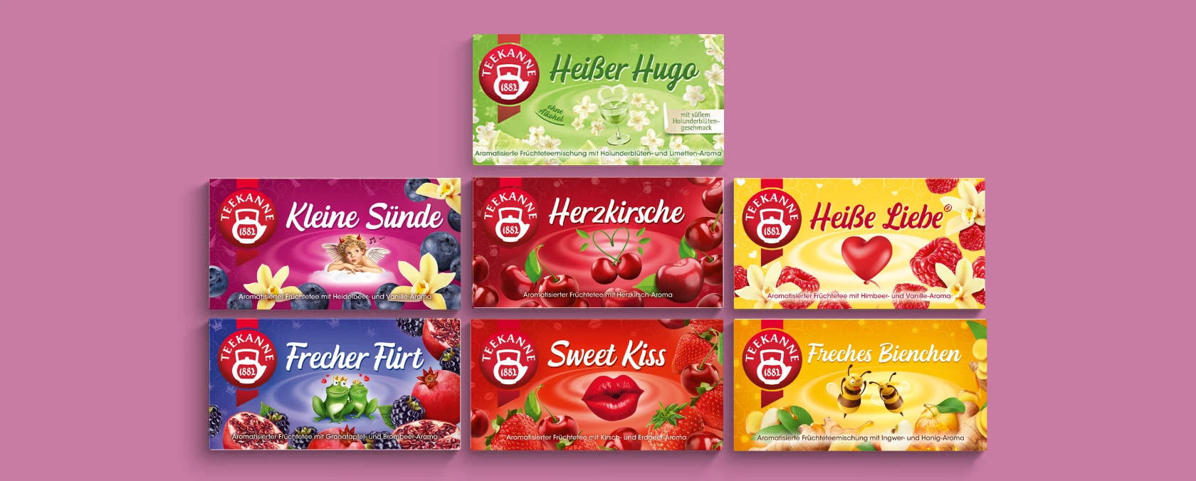 Verführerischer Früchtetee