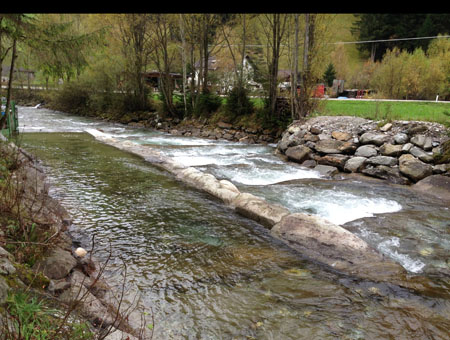 Fassung mit Fischpass