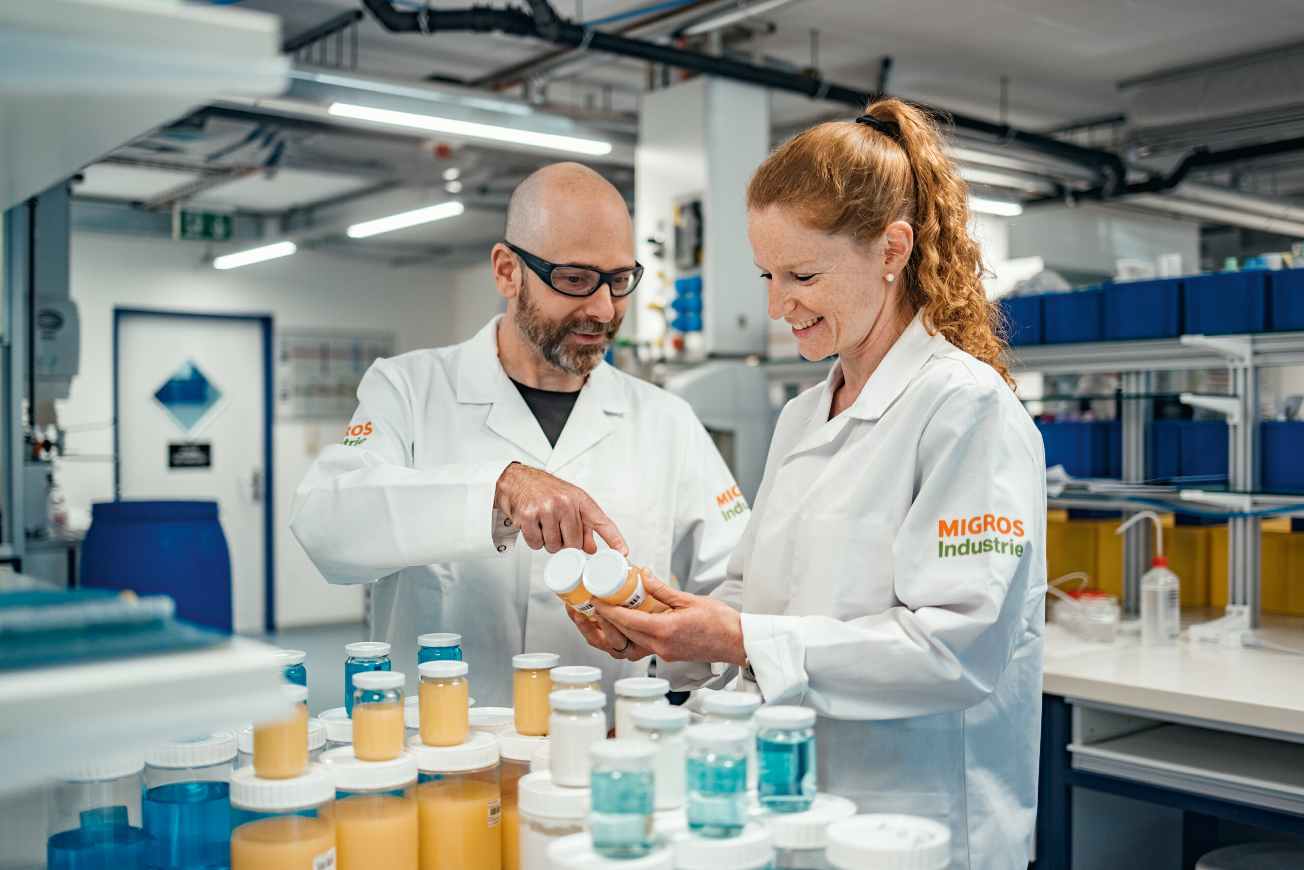 Produktion bei der Migros Industrie