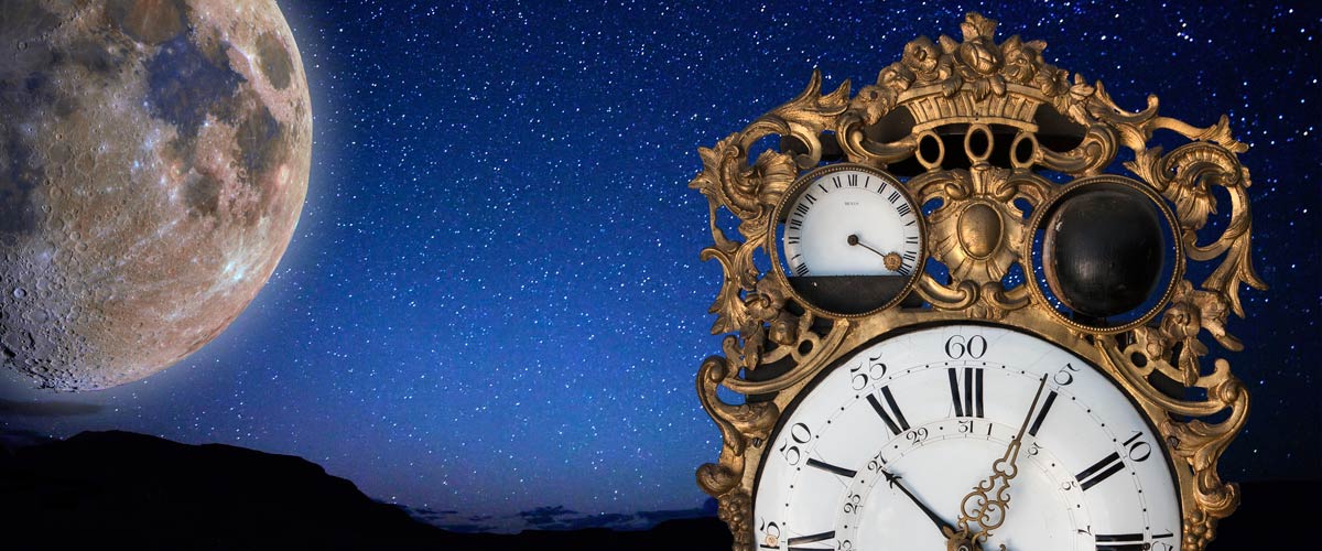 Astronomische Comtoise-Uhr