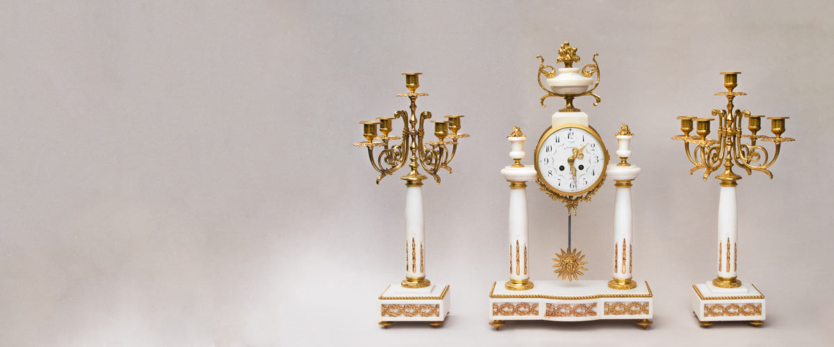 Antike Portaluhr (Pendule)