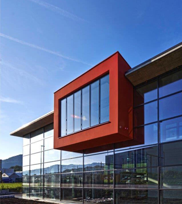 Ausstellung Solarlux Schweiz in Itingen