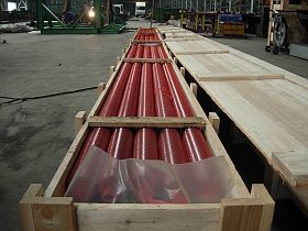 Überlange Spindel M99 × 15000 mm aus 42CrMo4V