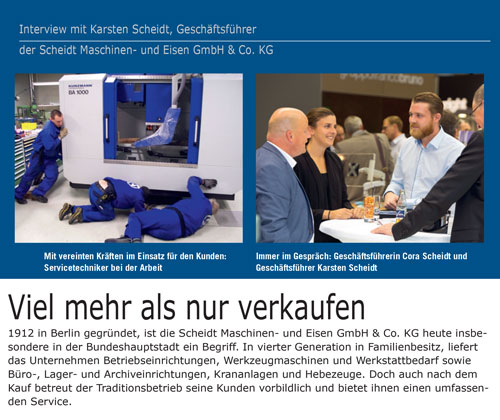 Scheidt Berlin im Wirtschaftsforum