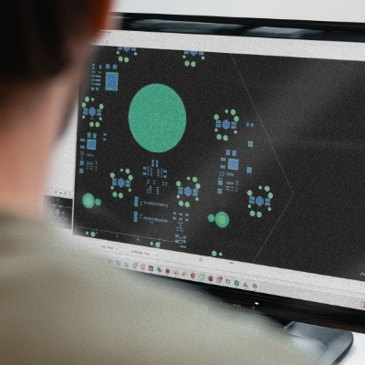 Platinenlayout in CAD-Software