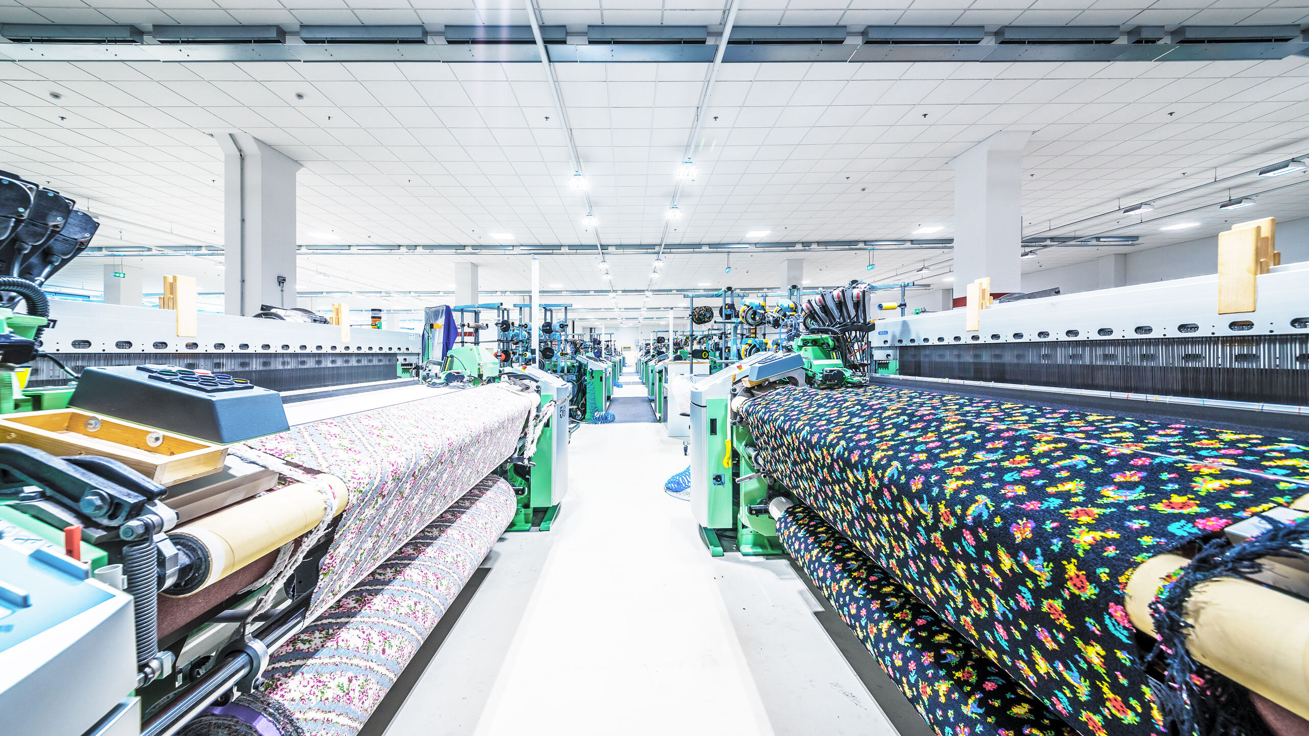 Lufttechnik für die Textilindustrie