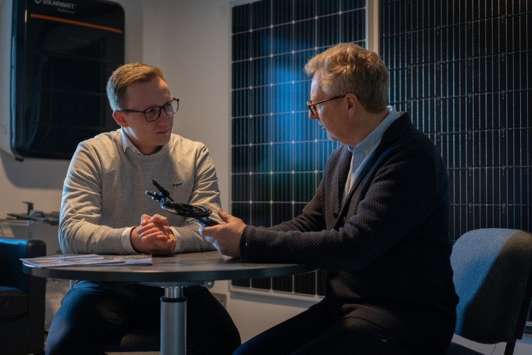 Projektteam bei der Arbeit