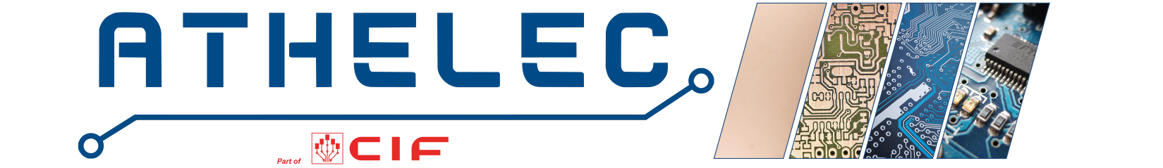 Logo ATHELEC – Le Circuit Imprimé Français