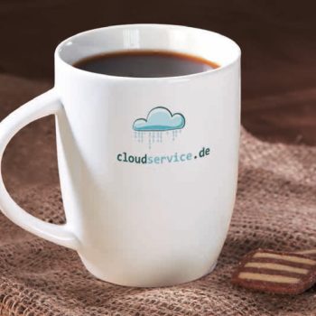 Werbetasse Beispiel