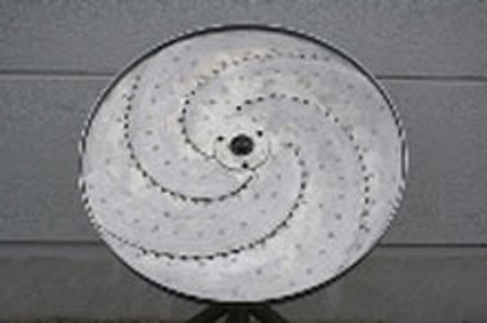 Messerscheibe Bauform 2 (4 sensenförmige Messer)