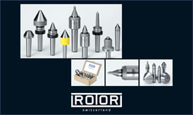 ROTOR Zentrierspitzen (feste und rotierende)