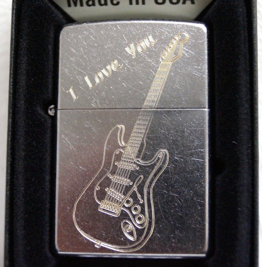 Gravur auf Zippo