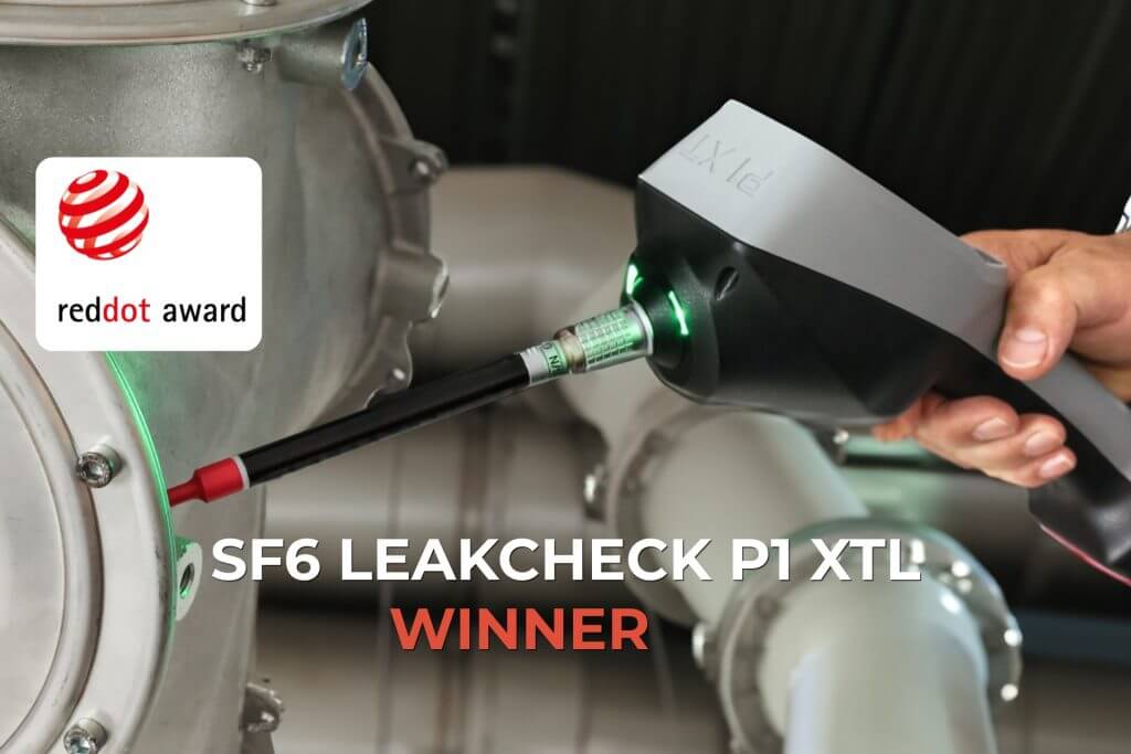 Red Dot Award 2026 für SF6 LeakCheck P1 XTL