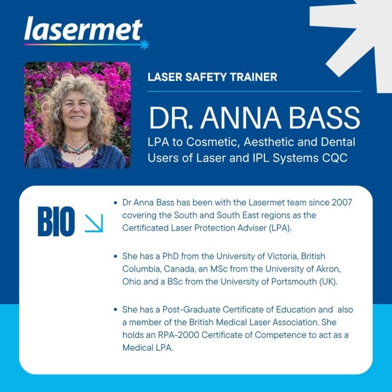Laserschulung mit Lasermet (Dr. Anna)