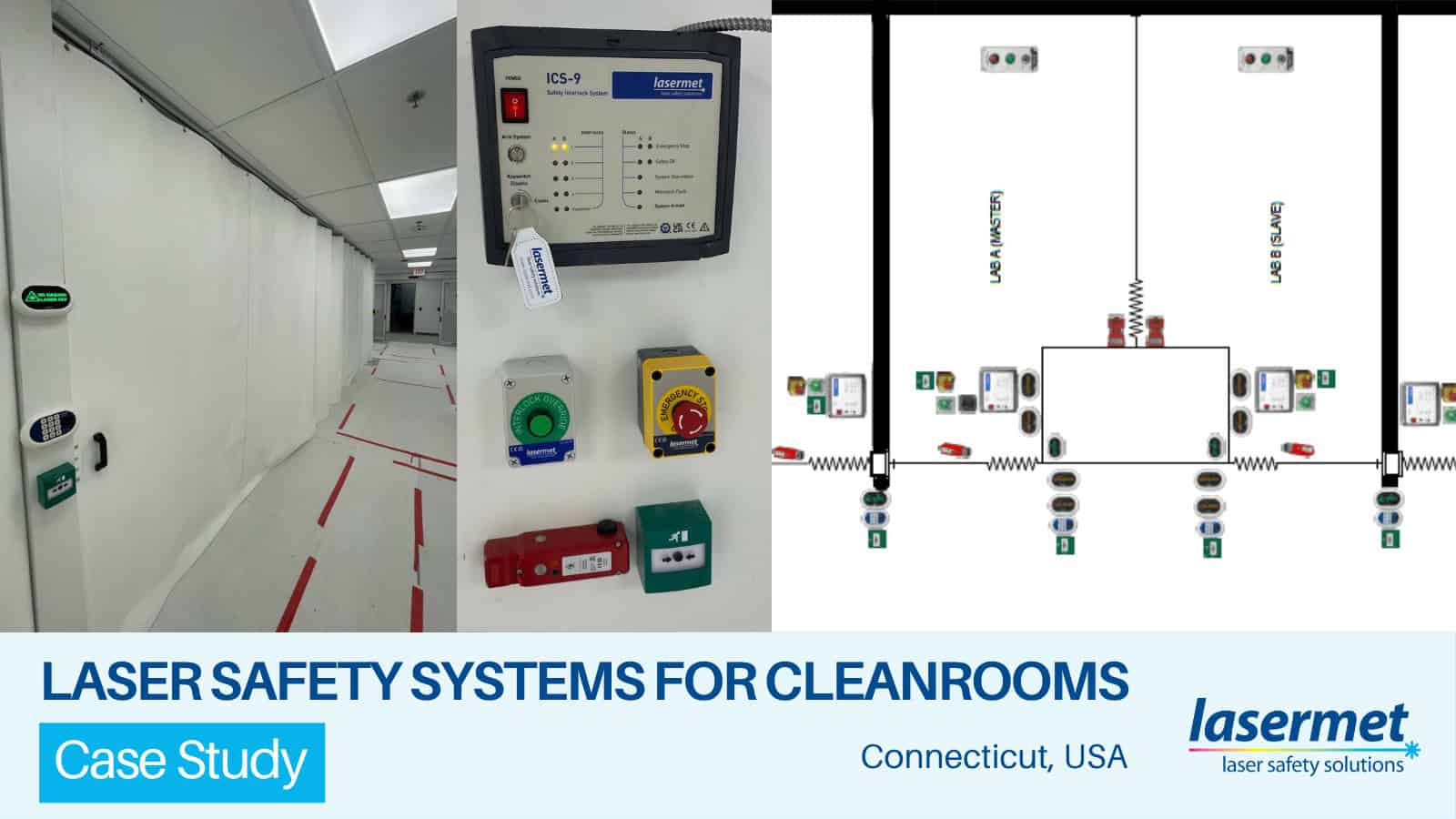 Laserschutzsysteme für Cleanrooms in Connecticut (USA)