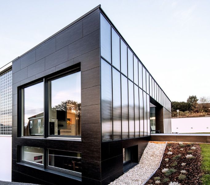 PV system on a façade