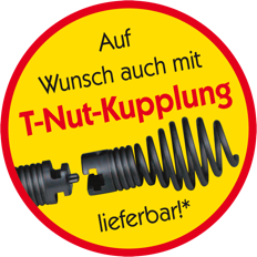 Werkzeuge für T-Nut-Kupplung