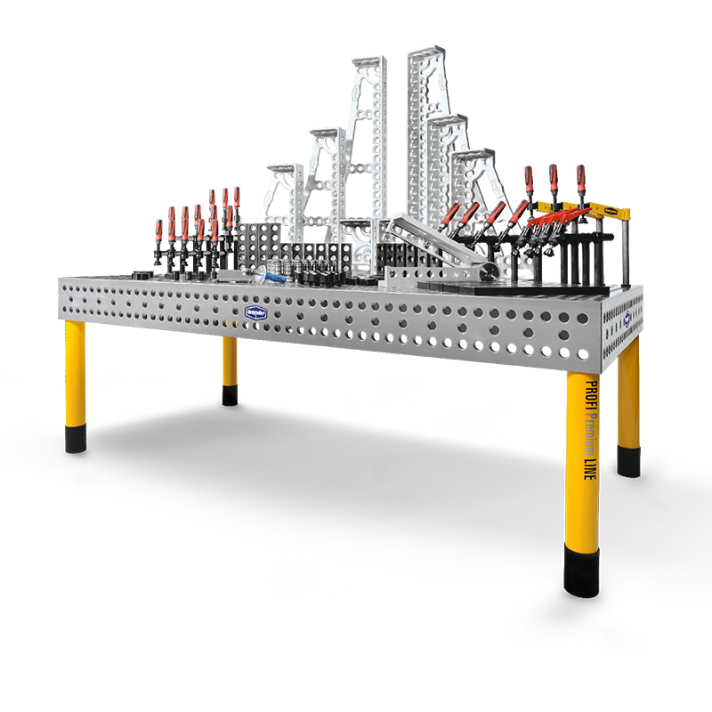 3D-Schweißtisch- und Spannsystem D16/D22/D28
