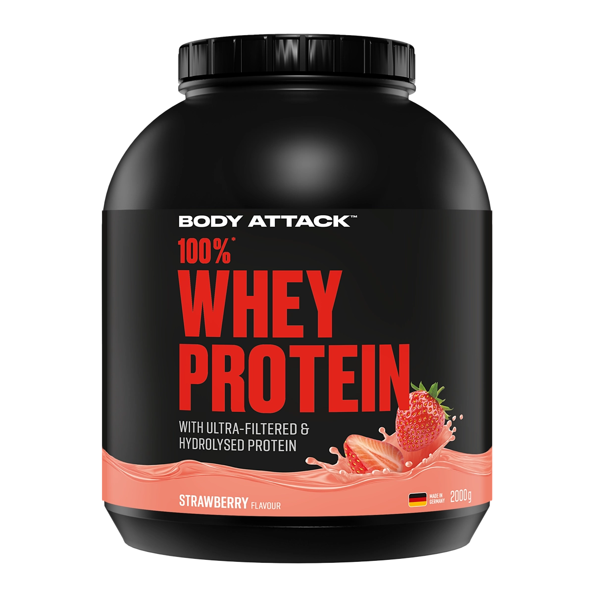 100% Whey Protein Strawberry 2000 g