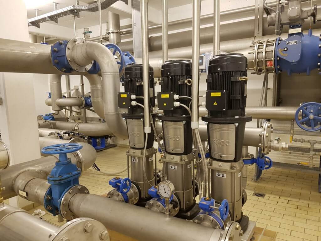 Vertikale Mehrstufenpumpen