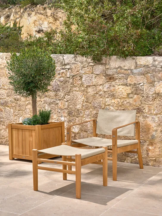 Nomai Lounge Armchair Ecru