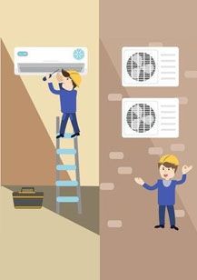 Air conditioning maintenance