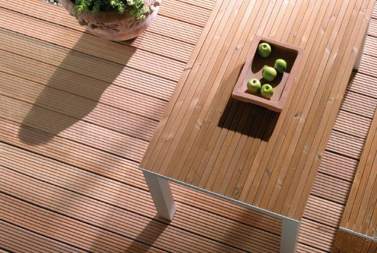 Bangkirai hardwood decking boards