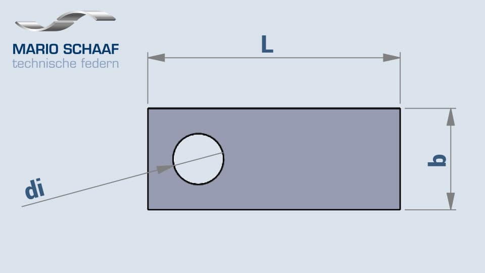 CAD-Vorlage für Federkonstruktionen