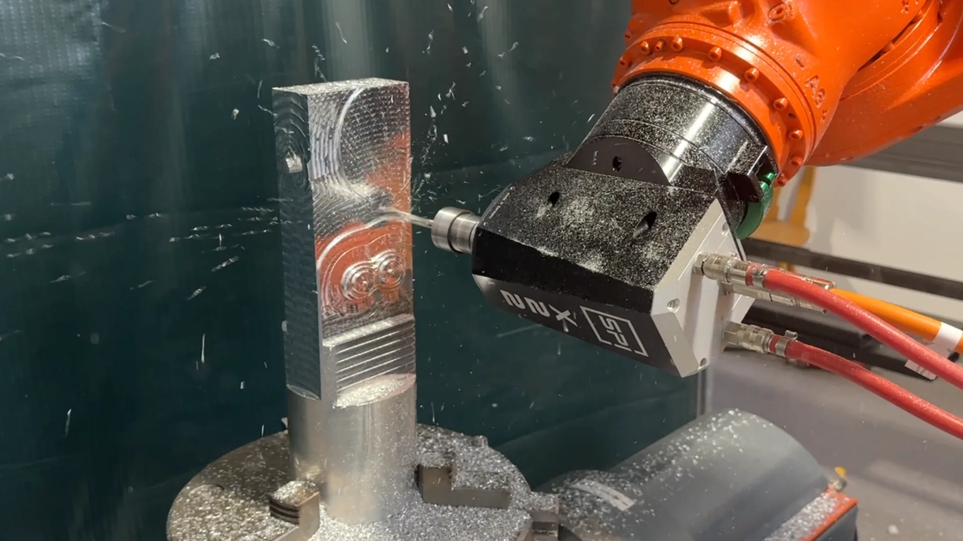 X22 Motorspindel fräst Aluminium