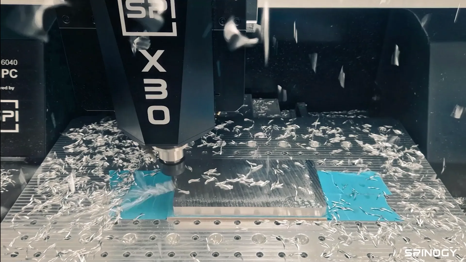 X30 Motorspindel fräst Aluminium