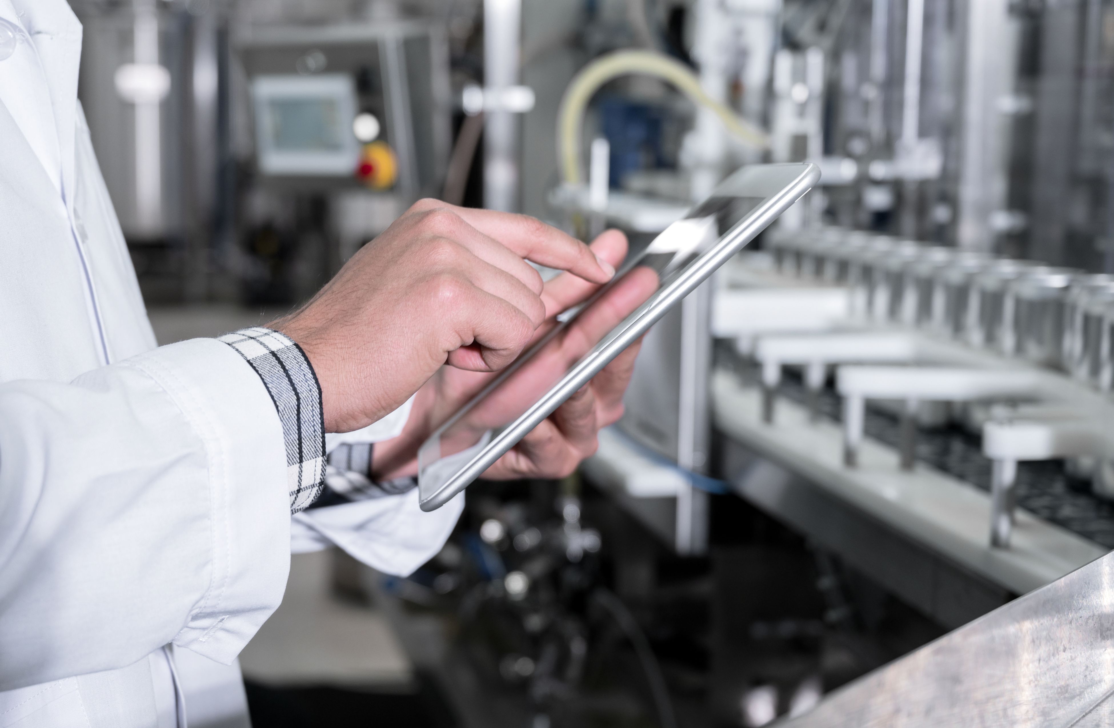 Shopfloor-Integration mit Tablet