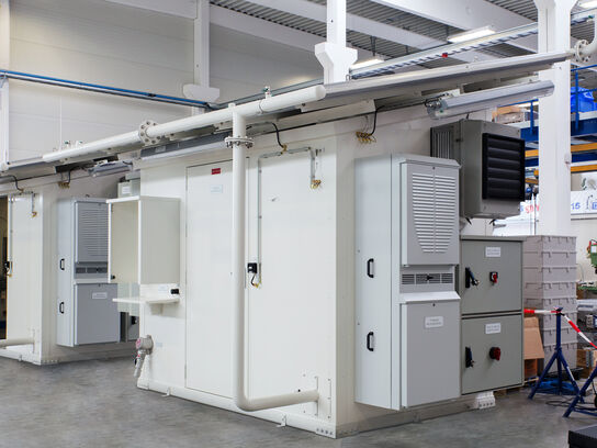 Shelter für Prozessleittechnik/Remote I/O