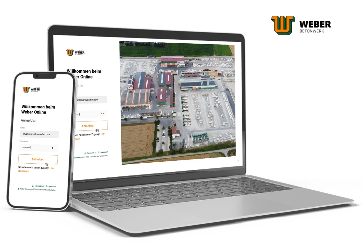 Weber Online – digitales Kundenportal