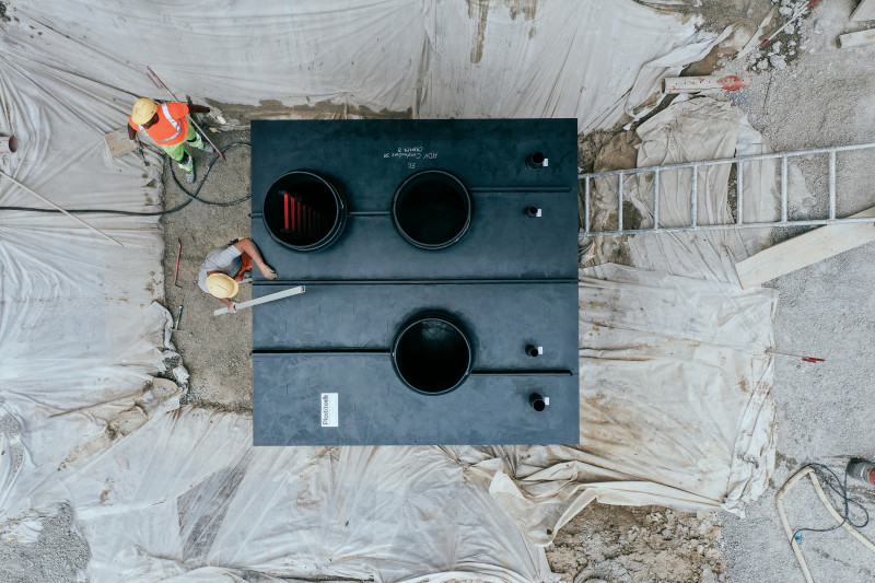 Wastewater pre-treatment (oil/grease separators, settling tanks)