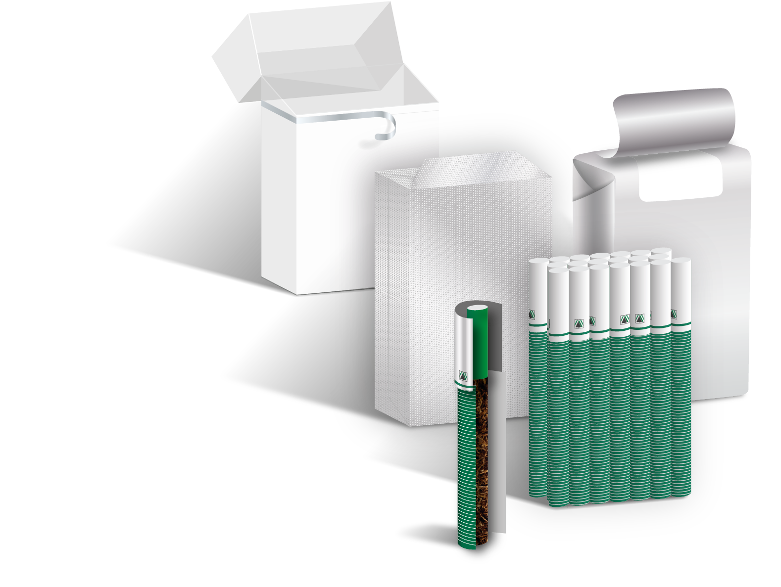 Zigarettenverpackungs-Produktportfolio