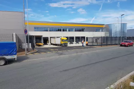 Neubau Logistikhalle Bayreuth