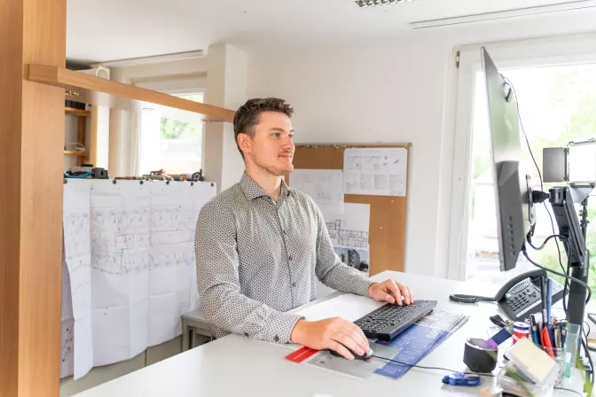 Tätigkeit im Büro