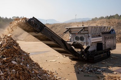 Stationärer Shredder Urraco ECO Serie