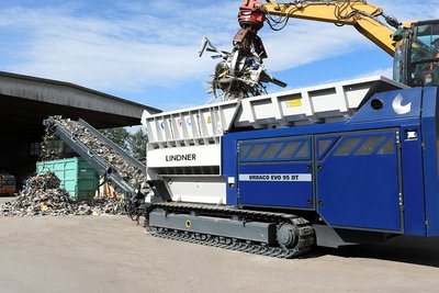 Stationärer Shredder Urraco Evo Serie