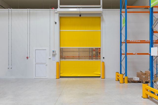 Industrielle Eingangssysteme (dock shelters & roller doors)